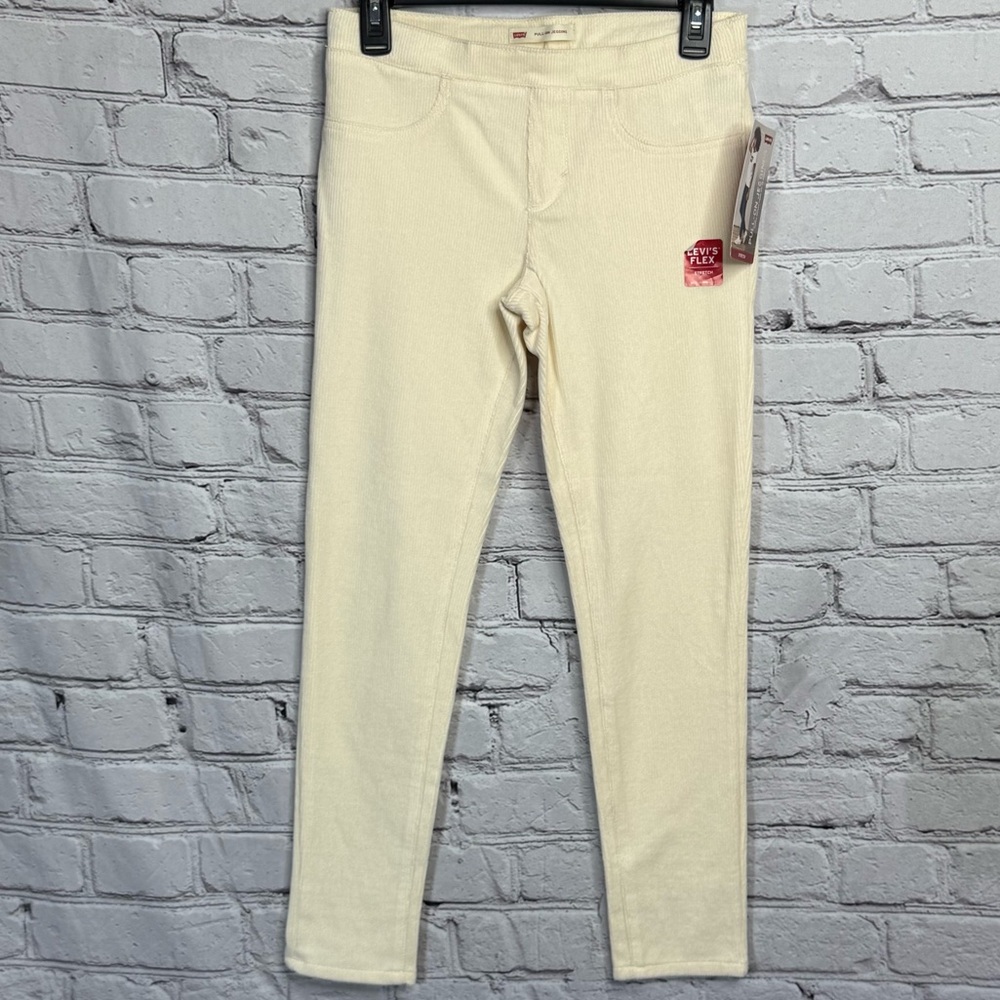 LEVI’S Flex Teen Girls’ Jeggings Corduroy Style Elastic Adjustable Waistband
